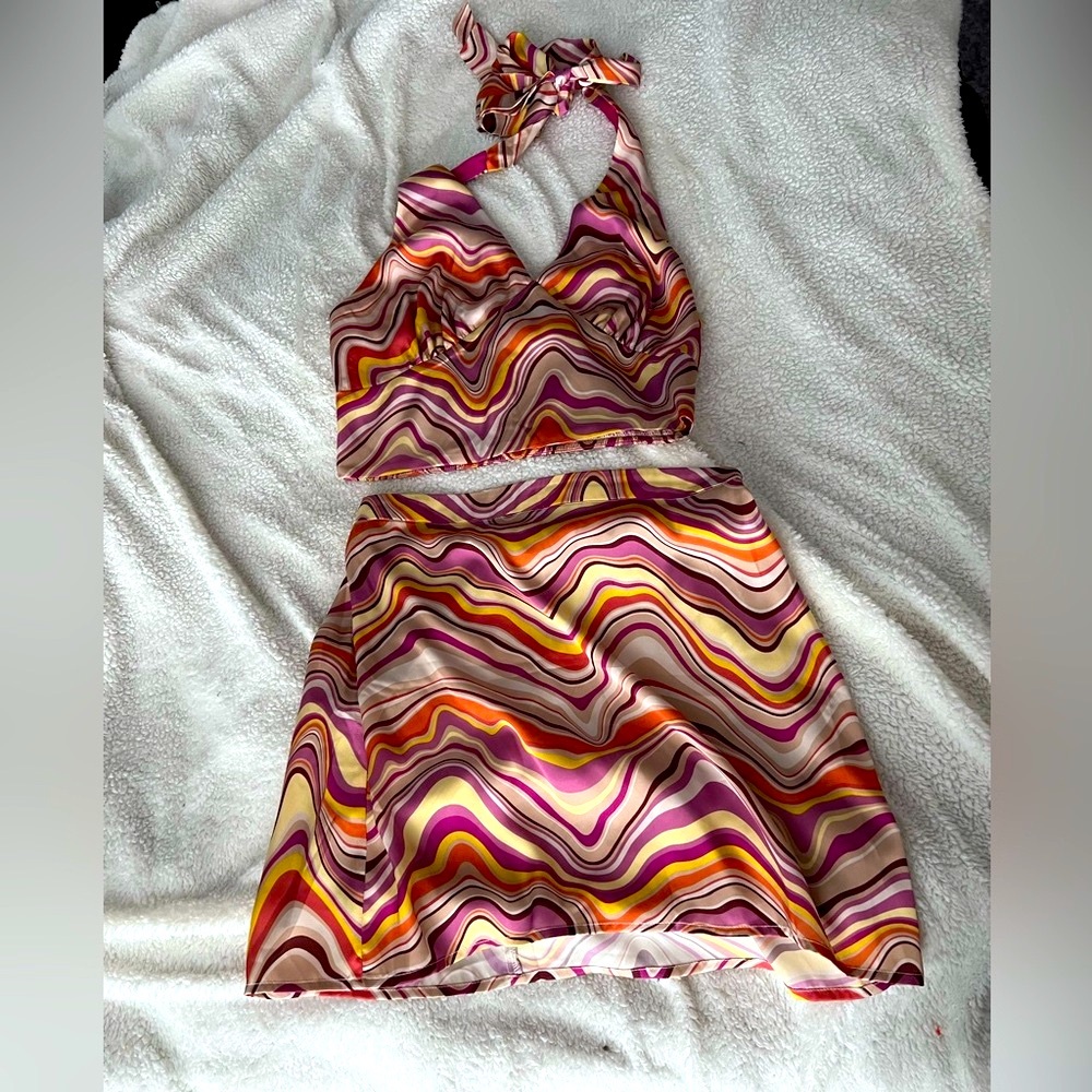 band of gypsies collective 2 piece retro wave outfit - Picture 1 of 4